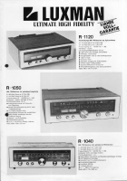 Luxman Catalogue-1978 